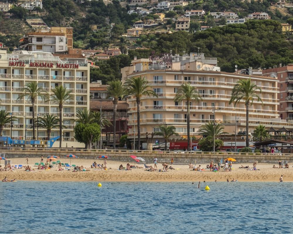 Hotel Rosamar Maritim 4* Lloret de Mar Exteriér fotografie
